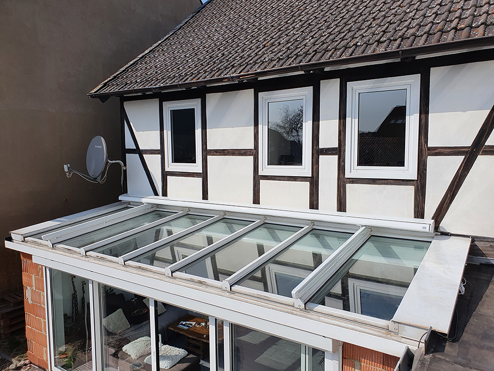 Unterglas Markise